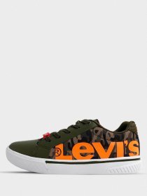 Кеди низькі Levi's модель VFUT0050T KHAKI ORANGE 1687 Кеди низькі Levi's модель VFUT0050T KHAKI ORANGE 1687 Фото