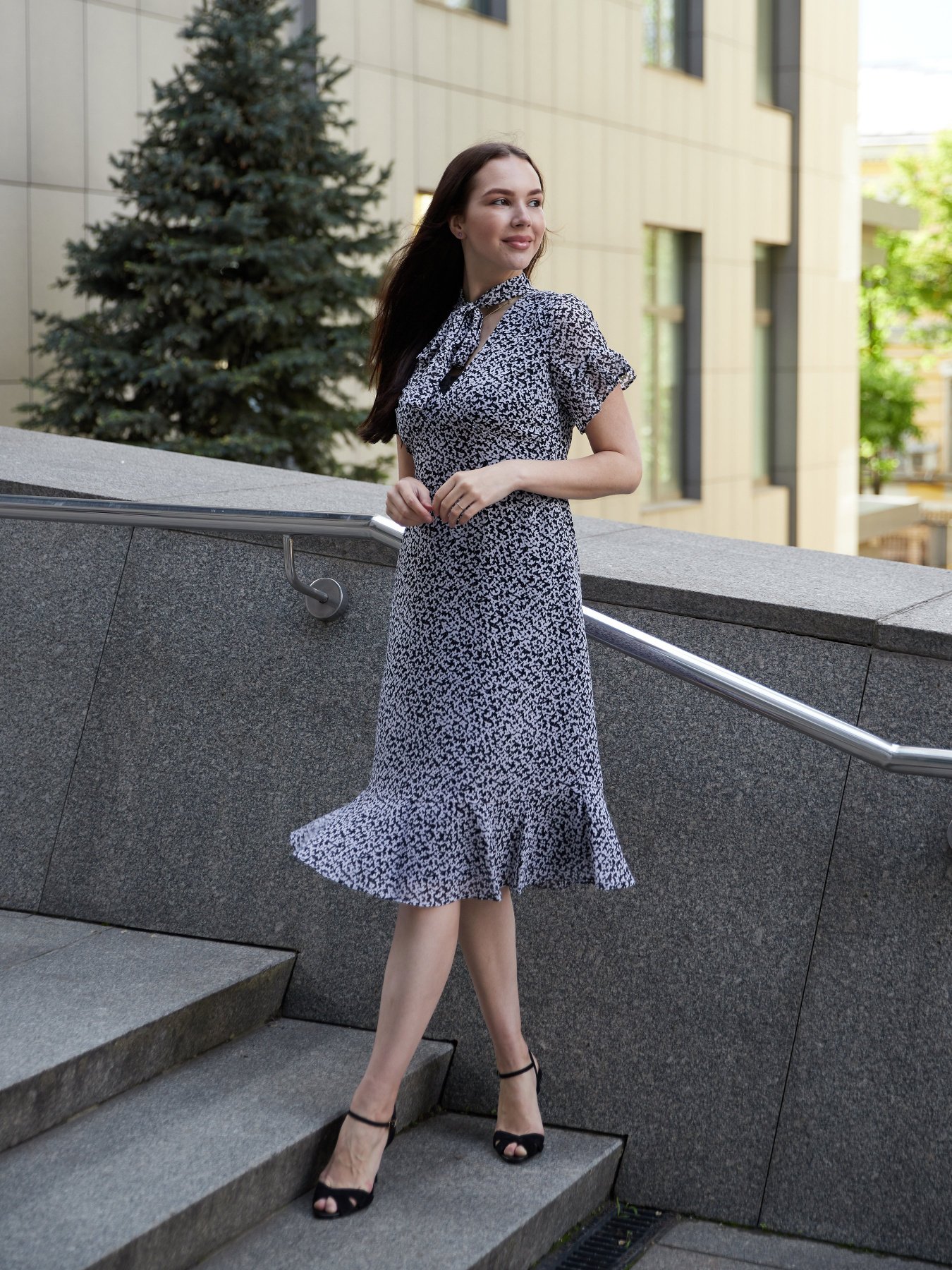 Платье миди Michael Kors модель MH98ZA4DGJ_635_048_0041 Фото