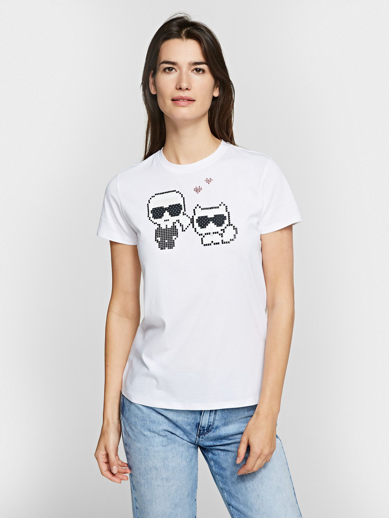 Футболки и поло Karl Lagerfeld модель 201W1723_100_0041 Фото