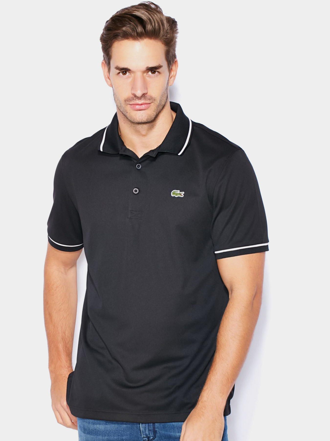 Поло з коротким рукавом Lacoste модель DH9630-258 Фото