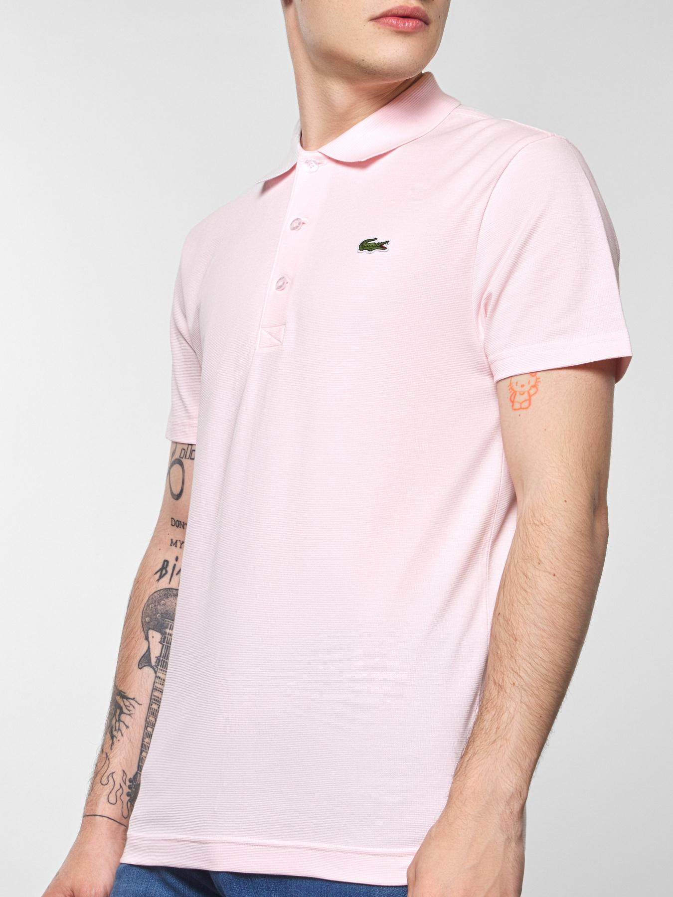 Поло с коротким рукавом Lacoste модель YH4801-T03 Фото