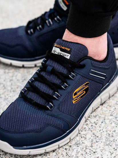 Кроссовки Skechers Track - Knockhill модель 232001 NVOR — фото 4 - INTERTOP