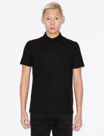 Поло с коротким рукавом Armani Exchange модель 3HZFFD-ZJ7EZ-1200 Фото