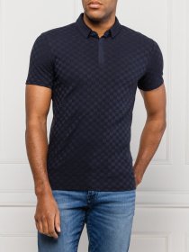 Поло с коротким рукавом Armani Exchange модель 3HZFFD-ZJ7EZ-1510 Фото