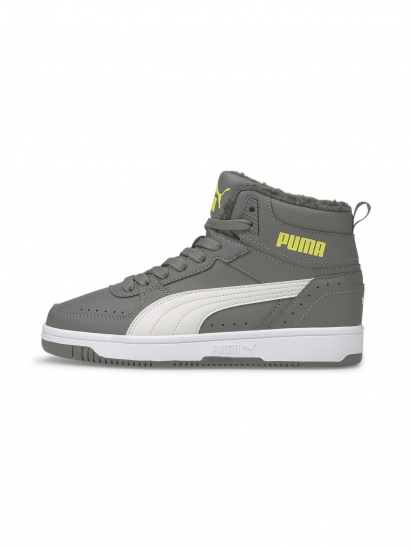 Кеди високі PUMA Rebound Joy Fur Jr модель 375477 — фото - INTERTOP