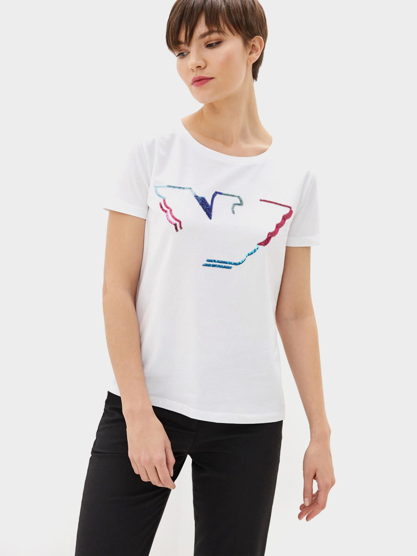 Футболка Emporio Armani модель 3H2T6C-2JQAZ-0100 Фото