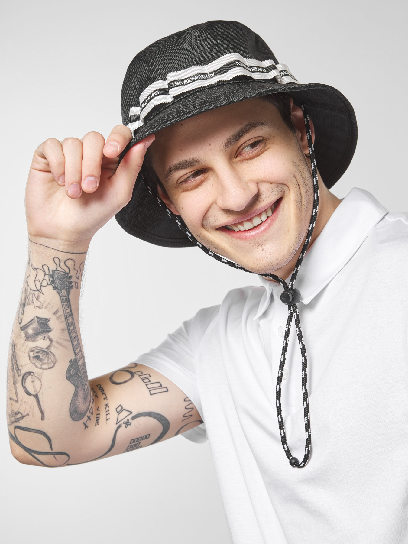 Панама Emporio Armani модель 627517-0P558-00020 Фото