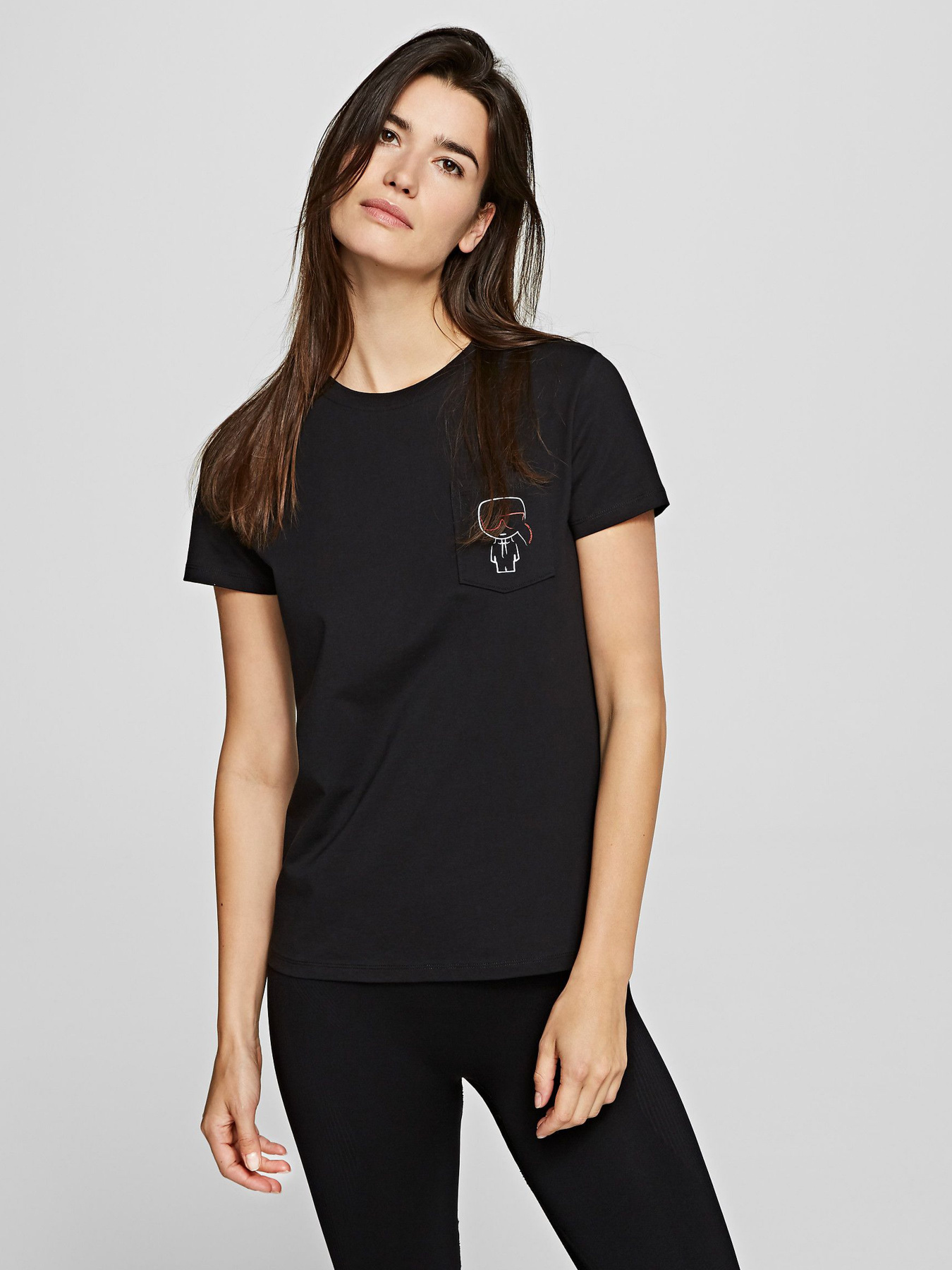 Футболки и поло Karl Lagerfeld модель 201W1739_999_0041 Фото