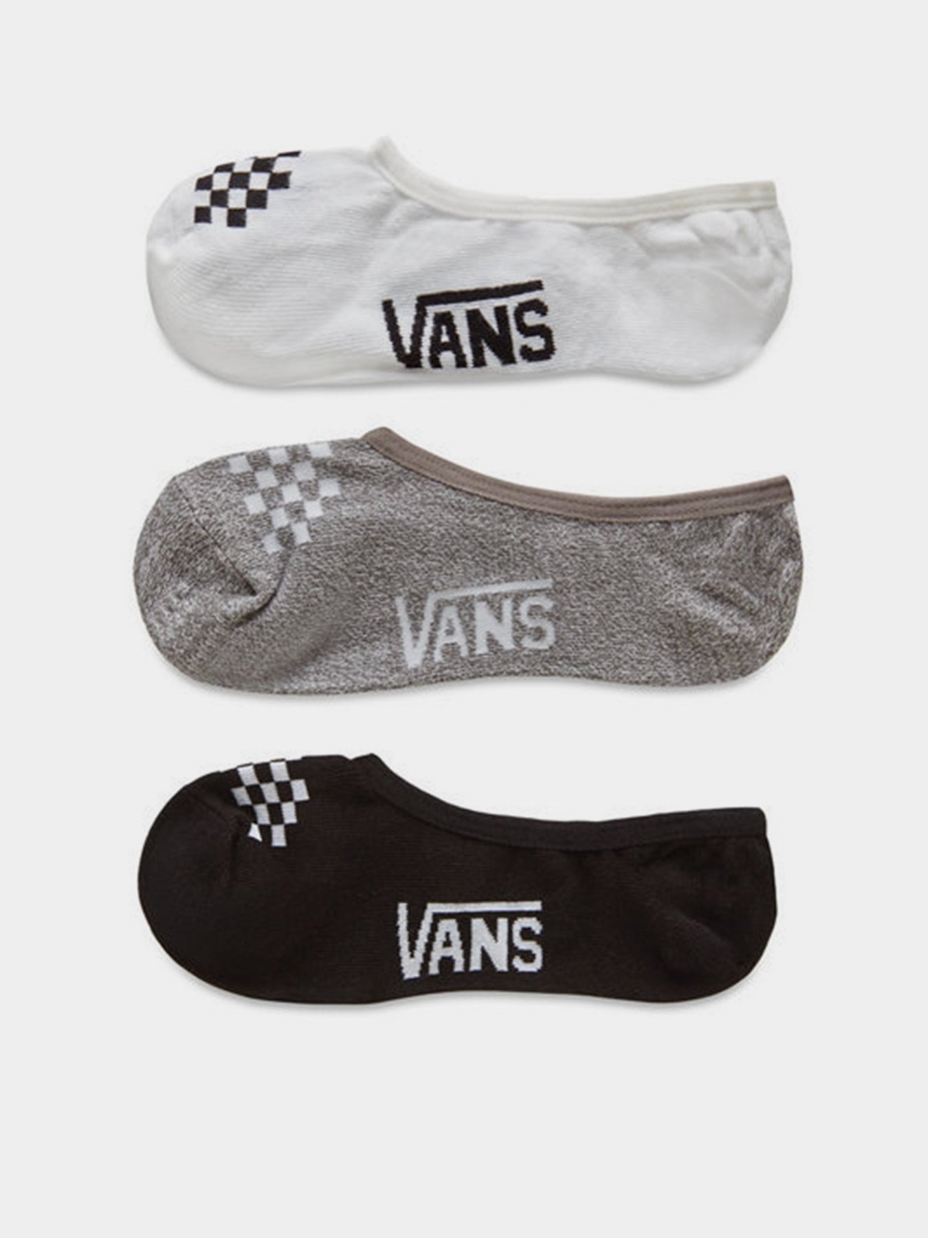 Шкарпетки та гольфи Vans Classic Canoodle 3-pack 36,5 – 41 модель VN0A48HJ4481 Фото