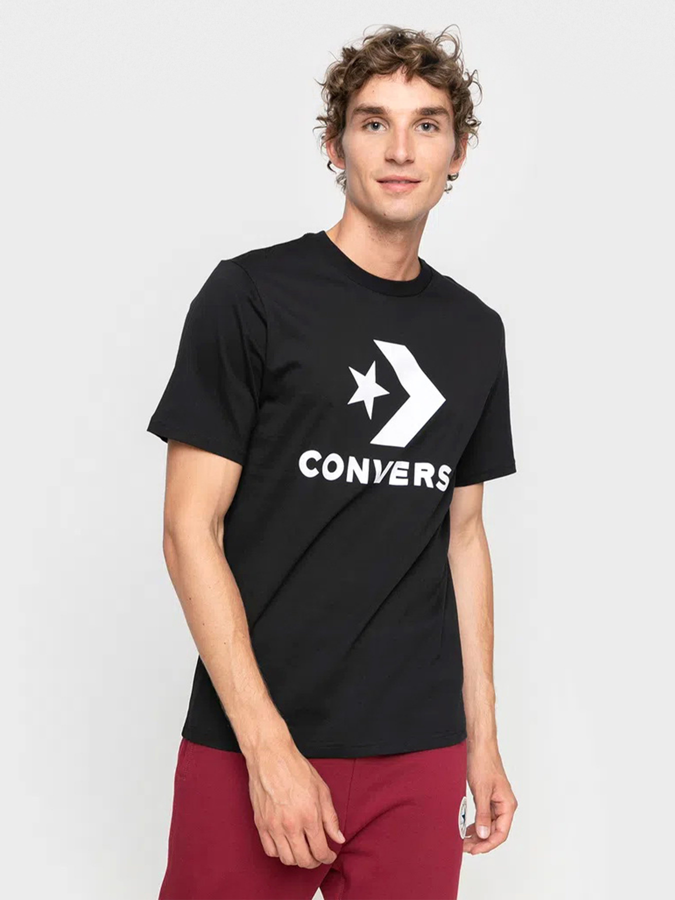 Футболки і поло CONVERSE Chuck Taylor Star Chevron модель 10018568-001 Фото