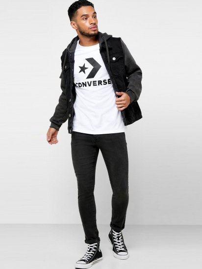 Футболки і поло CONVERSE Chuck Taylor Star Chevron модель 10018568-102 — фото 3 - INTERTOP