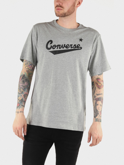 Футболки і поло CONVERSE Center Front Logo модель 10018235-035 - фото