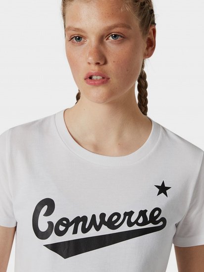 Футболки і поло CONVERSE Center Front Logo модель 10018268-102 — фото 3 - INTERTOP
