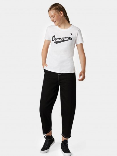 Футболки і поло CONVERSE Center Front Logo модель 10018268-102 — фото 5 - INTERTOP
