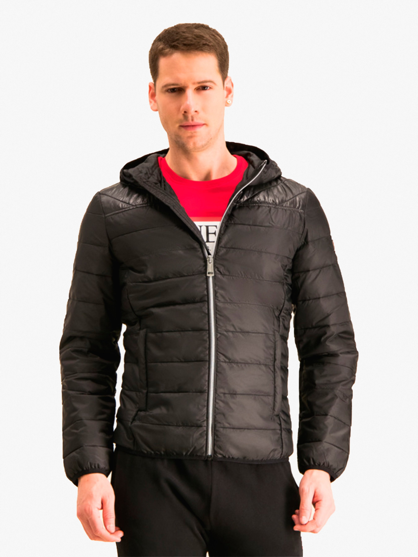 Куртка GUESS модель M01L37-WCI90-JBLK Фото