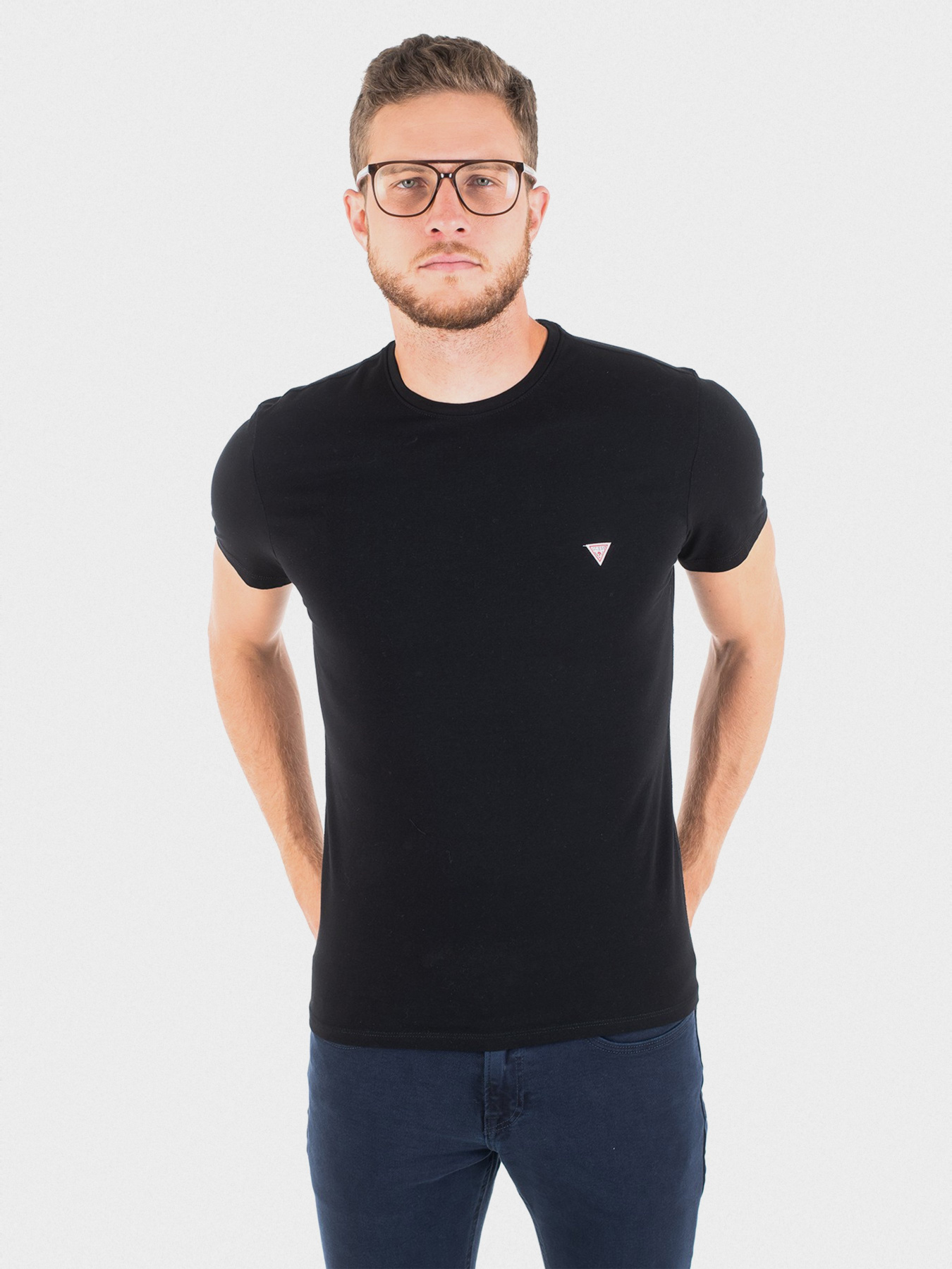 Футболки і поло GUESS модель M01I24-J1300-JBLK Фото