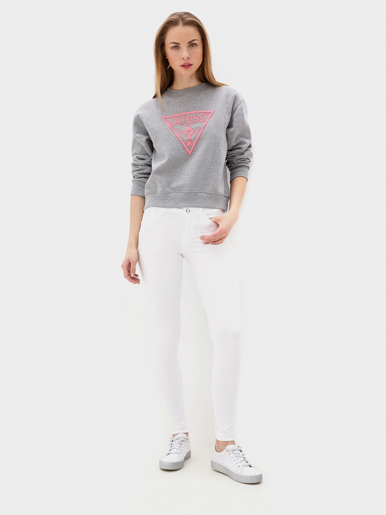 Пуловер GUESS модель W01Q56-K68I0-GFHT Фото