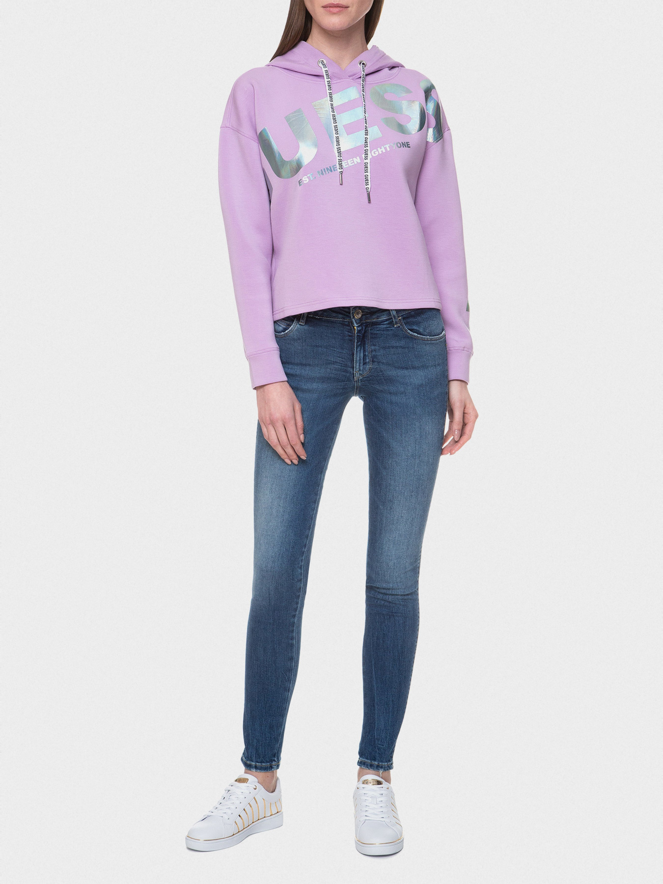 Худи GUESS модель W01Q88-K7UW0-G4G8 Фото