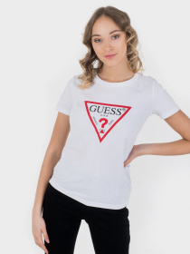 Футболки и поло GUESS модель W01I98-JA900-TWHT Фото