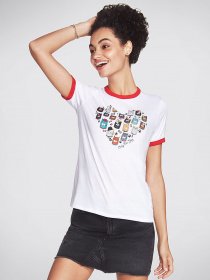 Футболка Skechers BOBS модель BW1TS20 WHT Фото