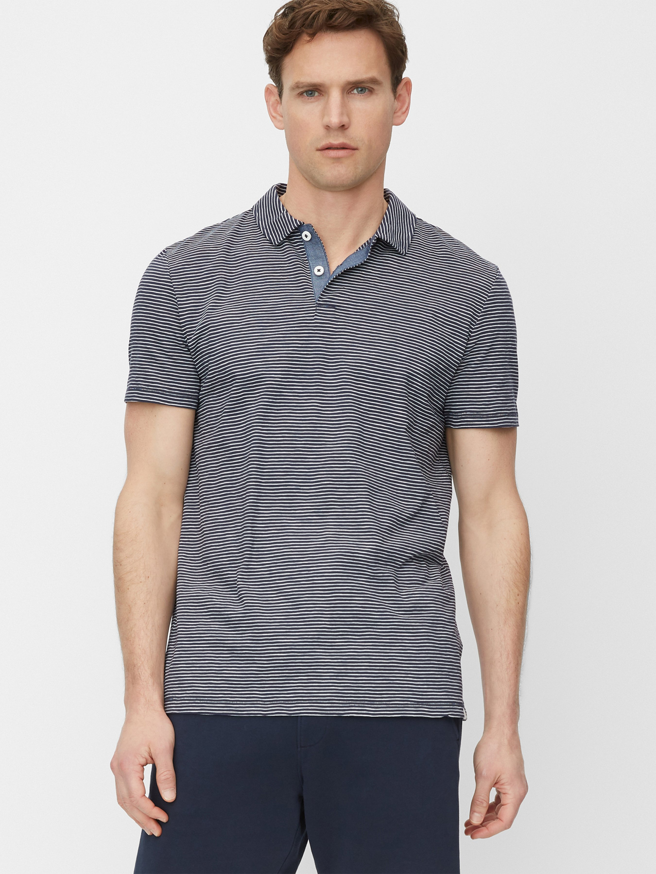 Поло Marc O’Polo модель 023214053096-U82 Фото