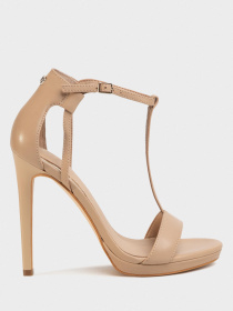 Босоніжки GUESS модель FL6TEU-LEA03-BEIGE Фото