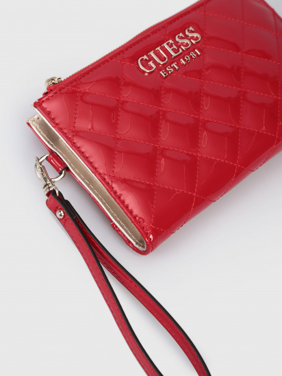 Гаманець GUESS модель SWTG76-67570-RED — фото 4 - INTERTOP