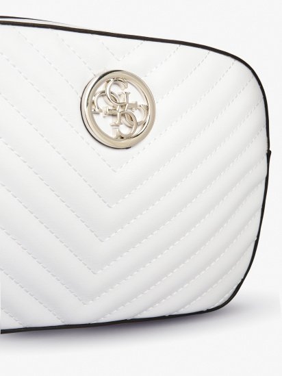 Кросс-боди GUESS модель HWBQ66-91120-WHI — фото 4 - INTERTOP