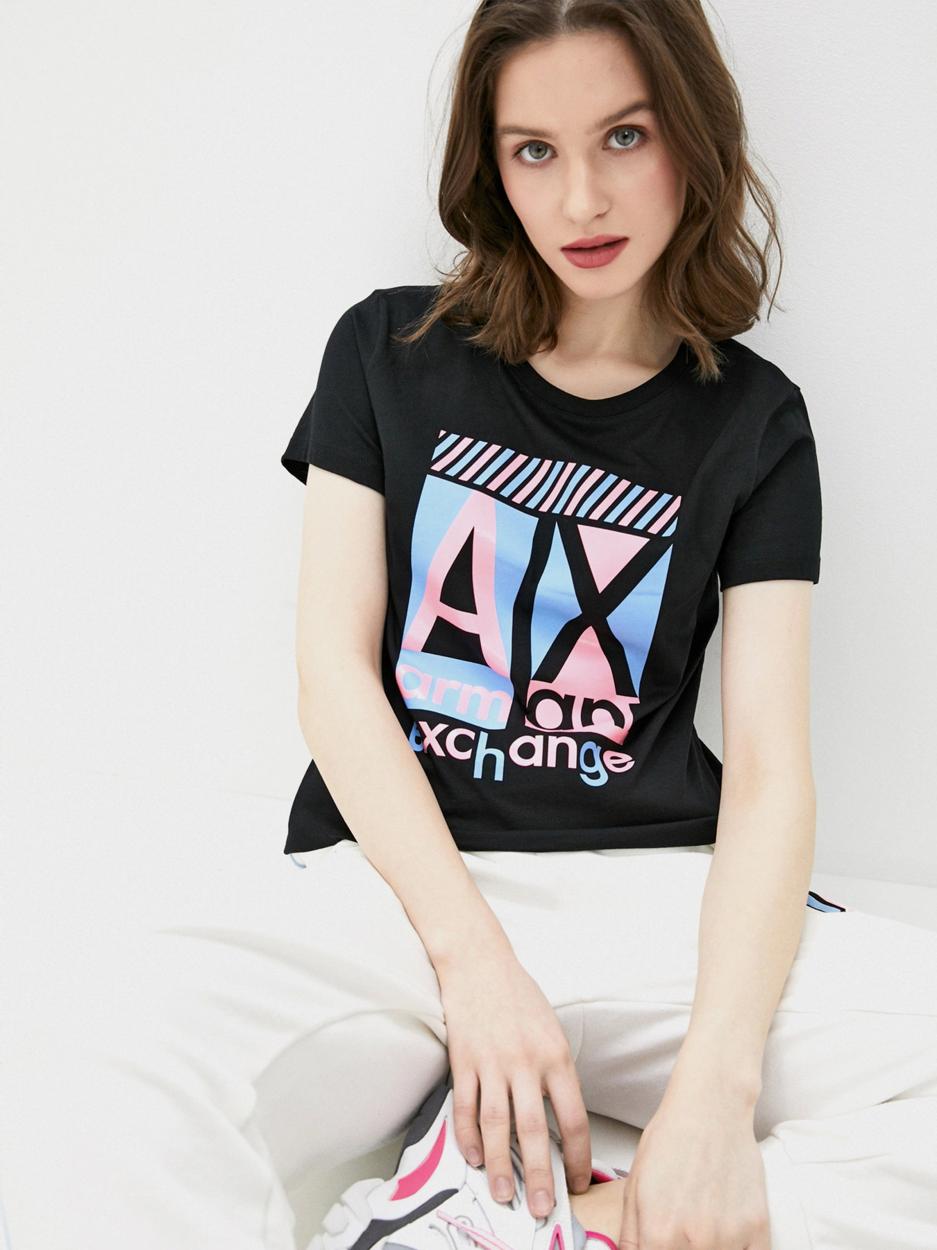 Футболки и поло Armani Exchange модель 3HYTED-YJ16Z-1200 Фото