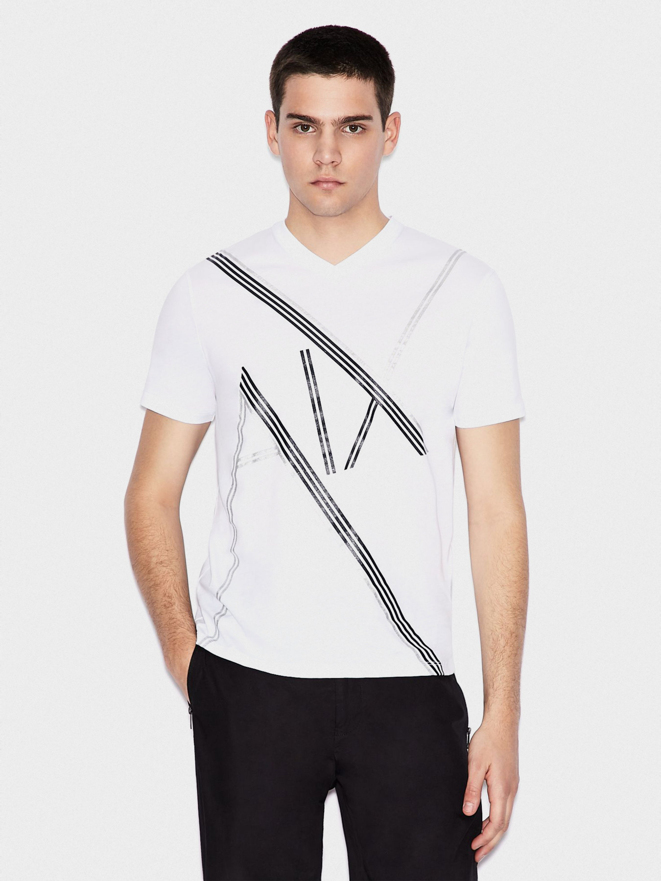 Футболка Armani Exchange модель 3HZTAB-ZJA5Z-1100 Фото