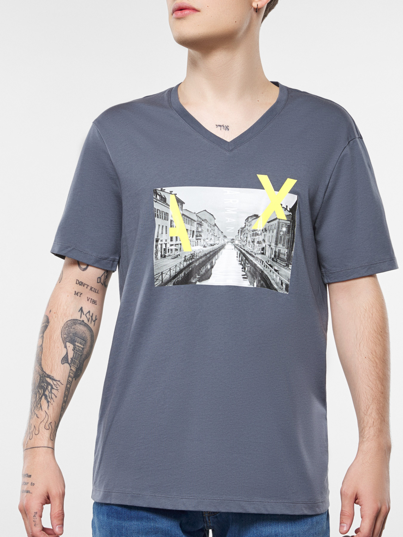 Футболки и поло Armani Exchange модель 3HZTGK-ZJBVZ-1931 Фото