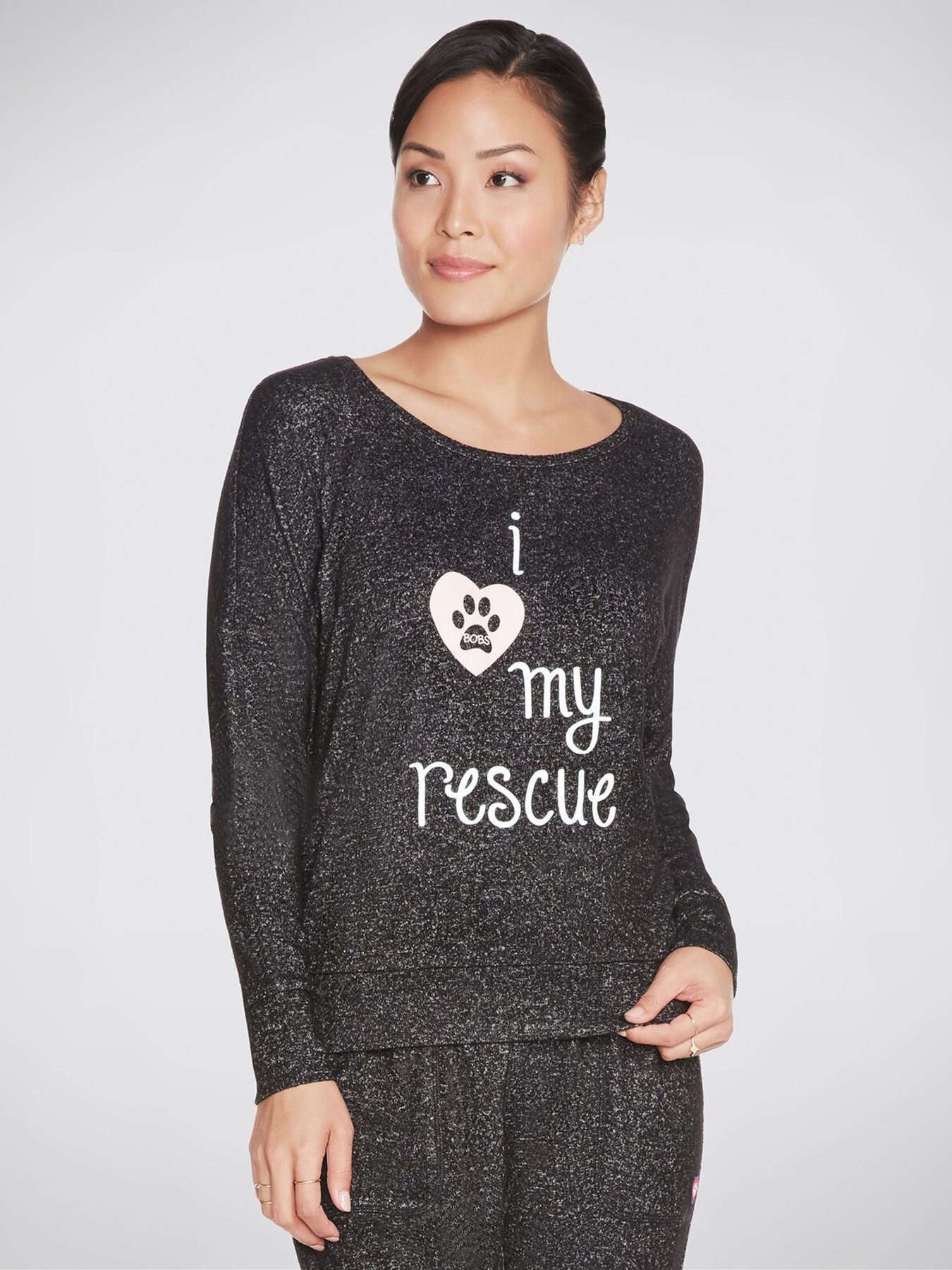 Світшот Skechers модель BW3LT36 BLK Фото