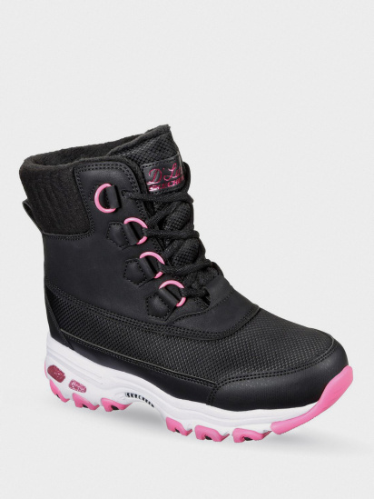 Черевики Skechers D'Lites - Sweet Rain модель 88883L BKHP — фото 4 - INTERTOP