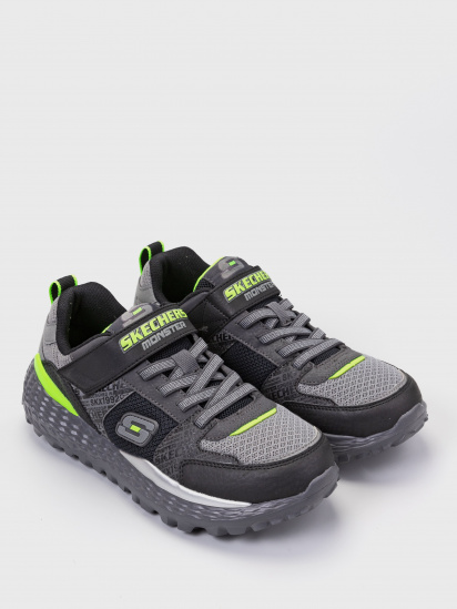 Кросівки Skechers MONSTER модель 403684L BKGY — фото 4 - INTERTOP