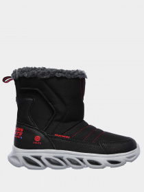 Сапоги дутики Skechers S Lights: Hypno-Flash 3.0 модель 90517N BKRD Фото