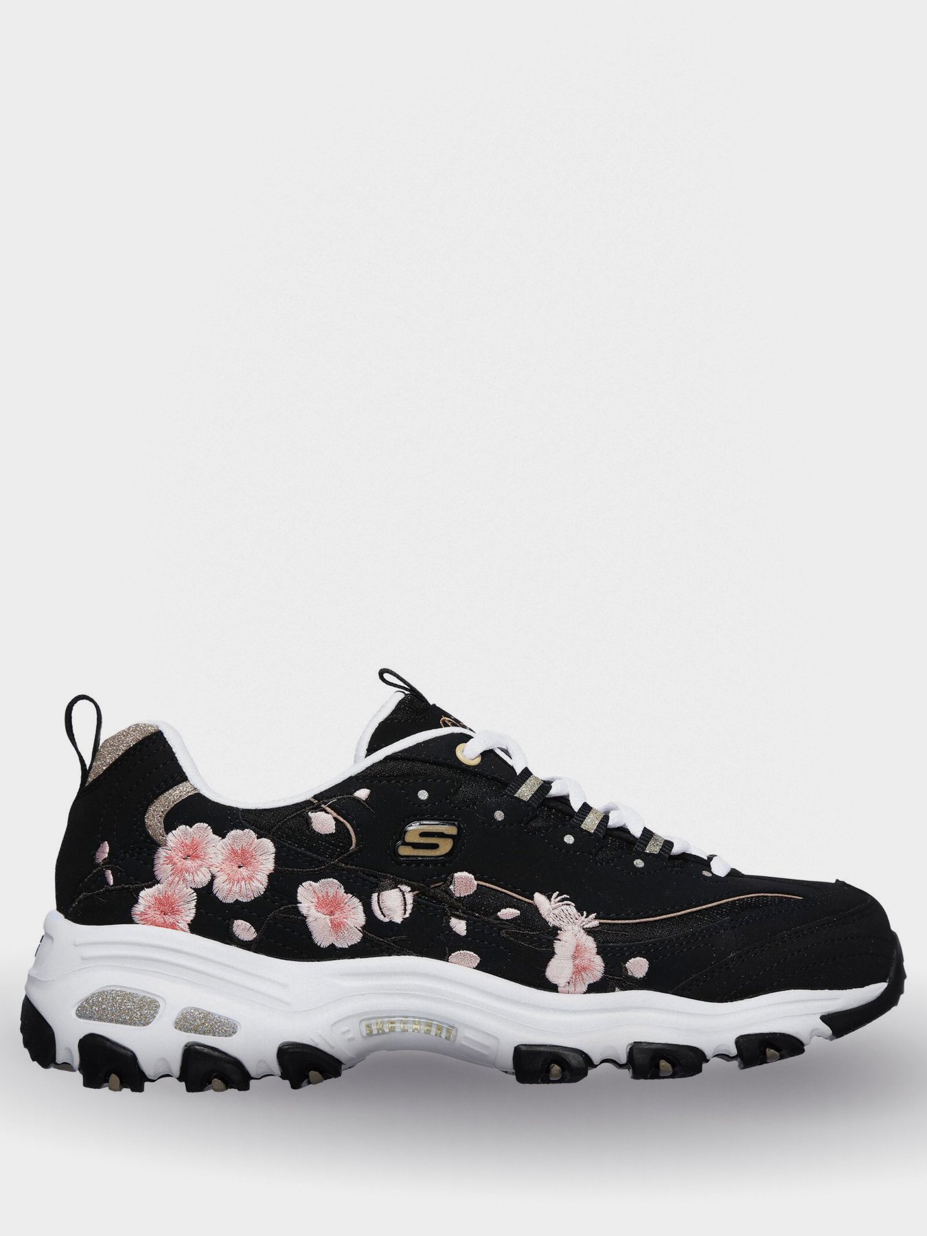 Кросівки повсякденні Skechers D'Lites - Soft Blossom модель 149239 BKPK Фото