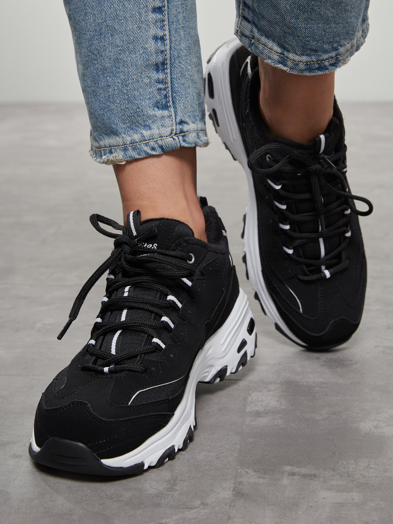 Кросівки повсякденні Skechers D'LITES модель 66666125 BLK Фото