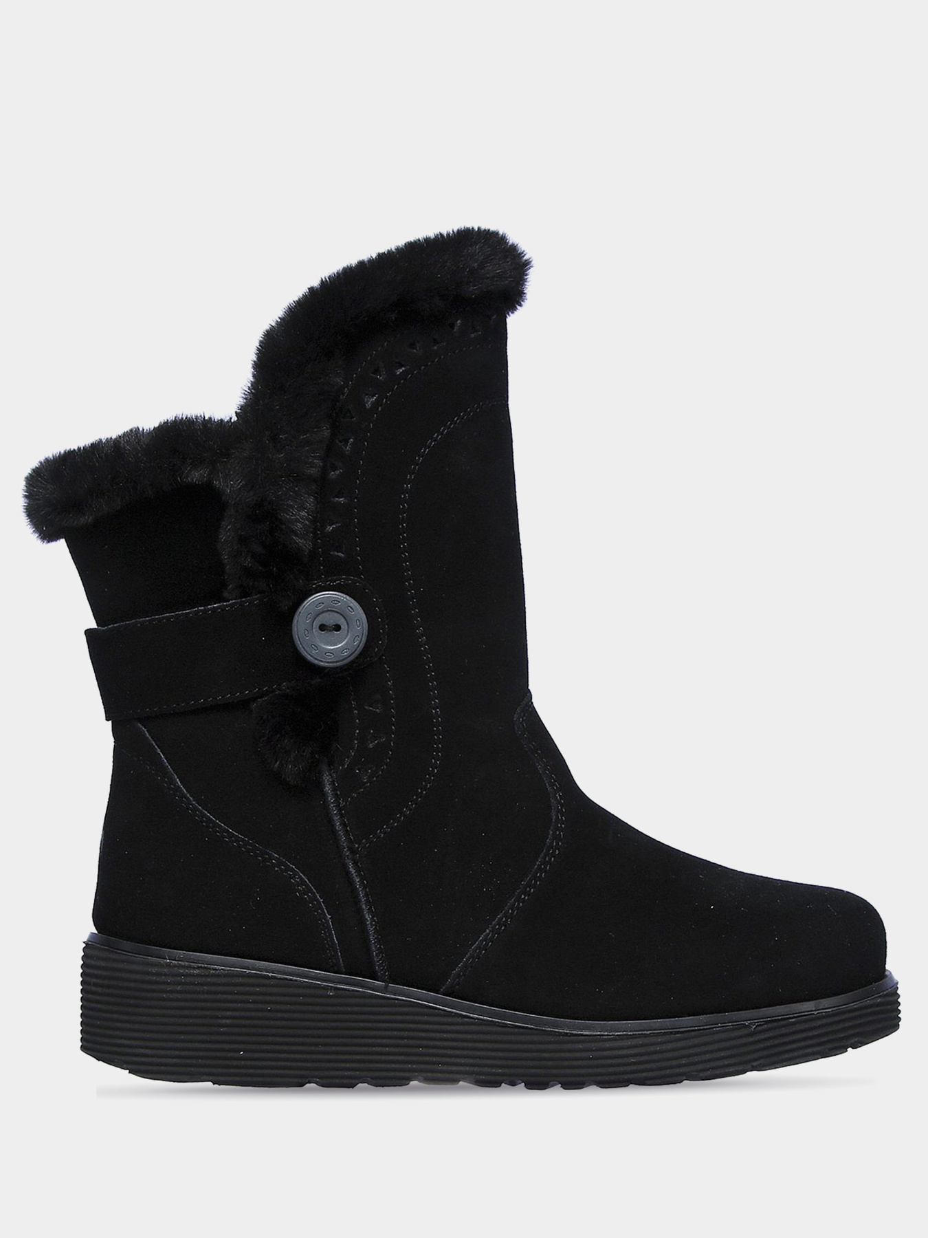 Сапоги Skechers Keepsakes Wedge - Cosy Peak модель 49811 BLK Фото