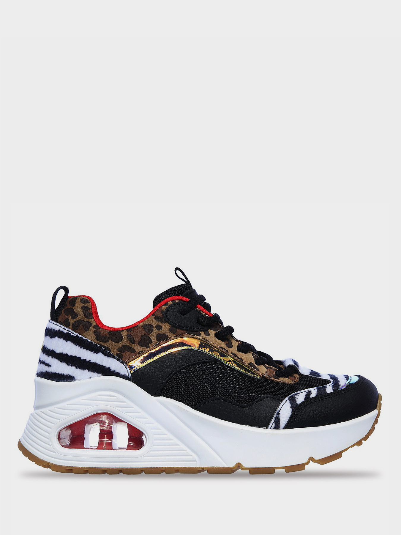 Кроссовки повседневные Skechers STREET UNO HI - THE HUNT модель 155007 BKMT Фото