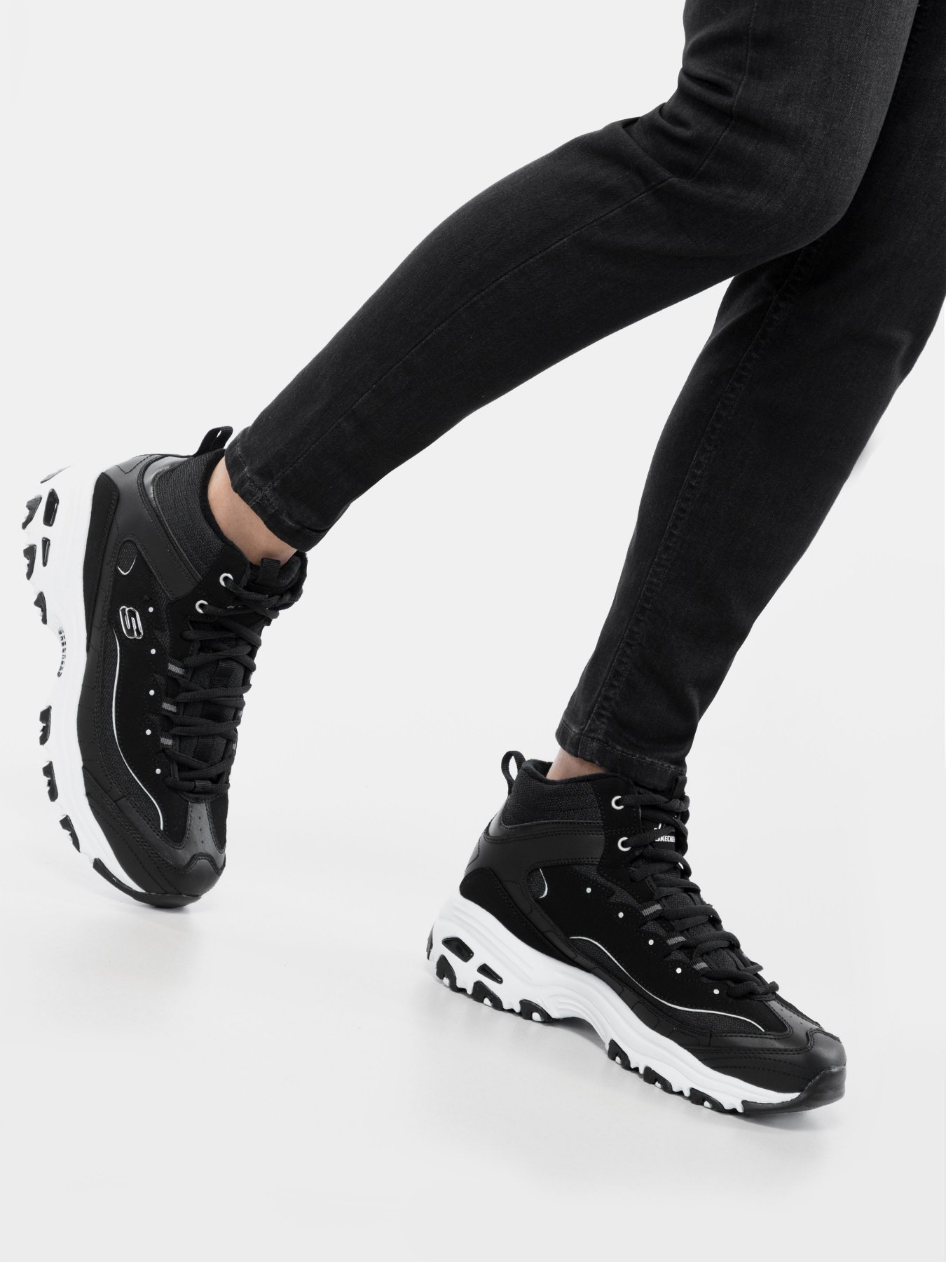 Черевики Skechers D'LITES модель 66666250 BLK Черевики Skechers D'LITES модель 66666250 BLK Фото
