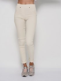 Повсякденні штани ISSA Plus модель 012_молочный Фото