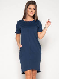 Платья ISSA Plus модель 10364_темно-синий Фото