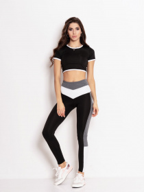 Спортивный комплект ISSA Plus модель 10525_черный/серый Фото