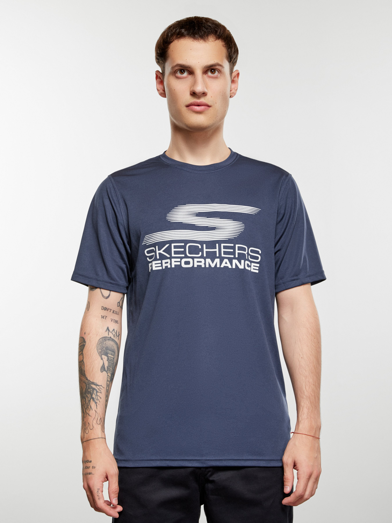 Футболка Skechers Performance модель EMTS1 NVY Фото