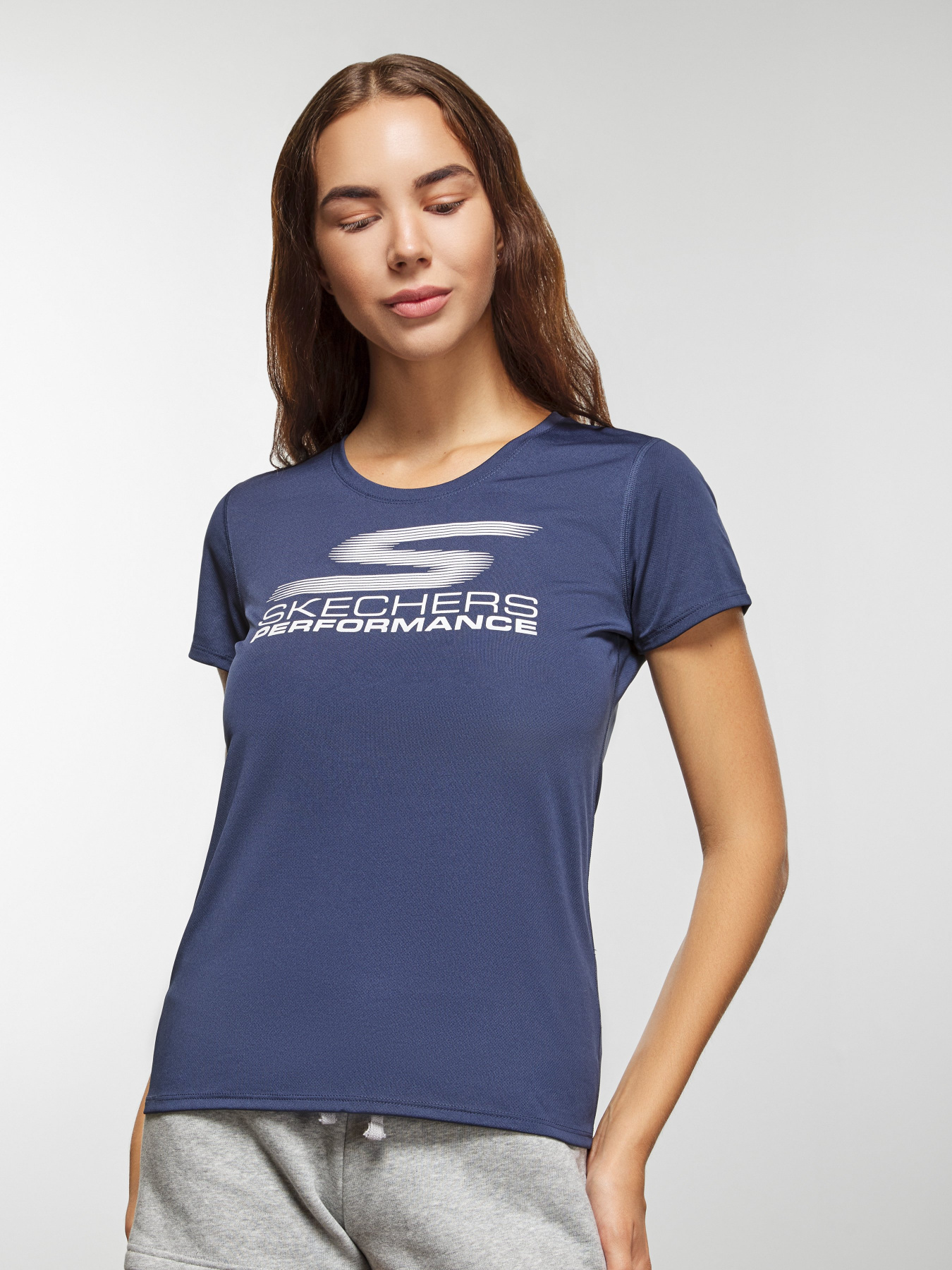 Футболка Skechers Performance модель EWTS1 NVY Фото