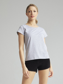 Футболки и поло Promin модель 2012-07 МЕЛАНЖ сірий Фото