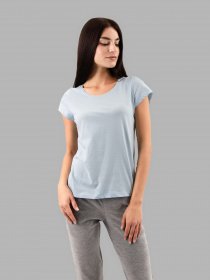 Футболки и поло Promin модель 2012-07 СВ.Блакитний Футболки и поло Promin модель 2012-07 СВ.Блакитний Фото