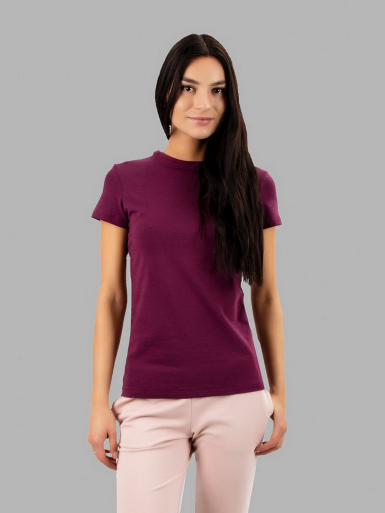 Футболки и поло Promin модель 2012-11 ВИННИЙ Фото