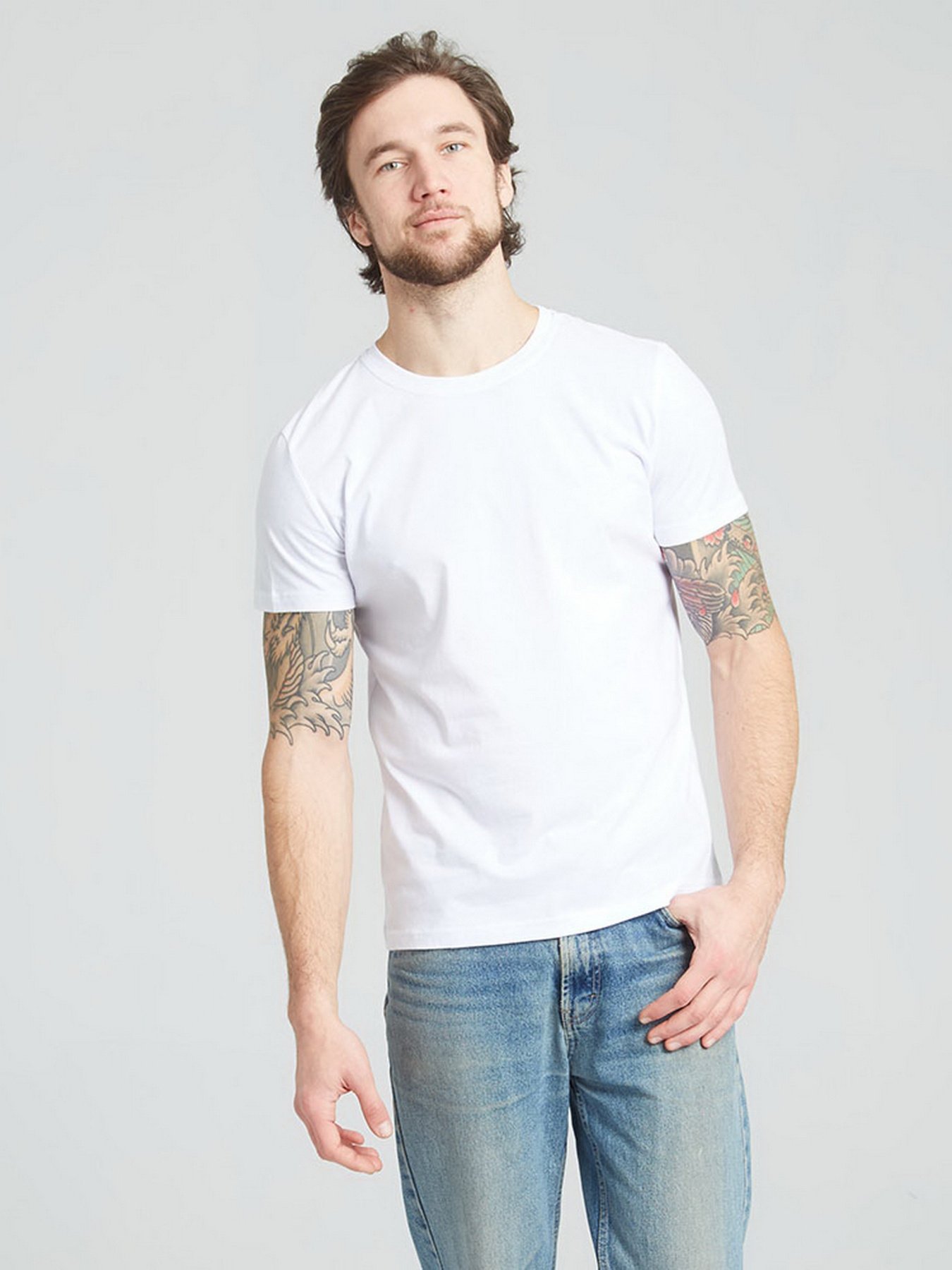 Футболки и поло Promin модель 1012-12 БІЛИЙ Фото