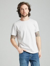 Футболки и поло Promin модель 1012-18 Світло сірі Фото